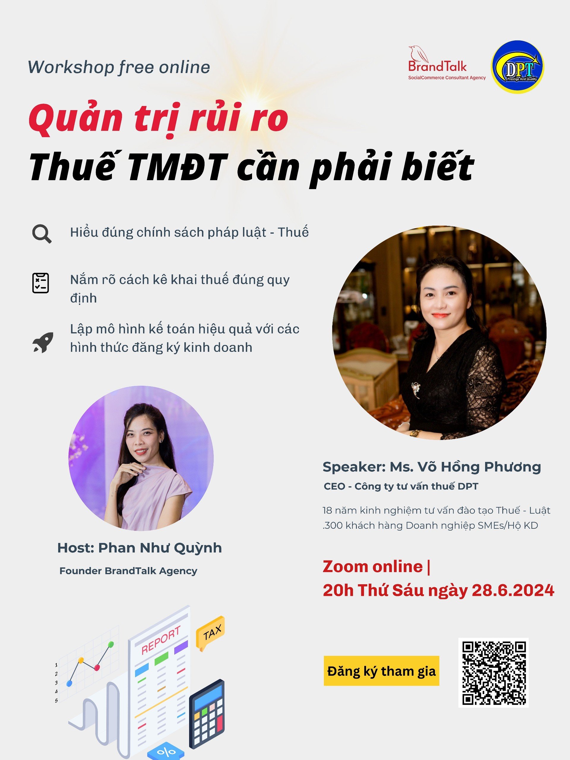 Quản trị rủi ro - Thuế TMDT cần phải biết - Công ty tư vấn thuế DPT